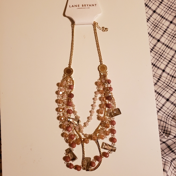 Lane Bryant Multi-Layer Bead Necklace - Picture 3 of 6